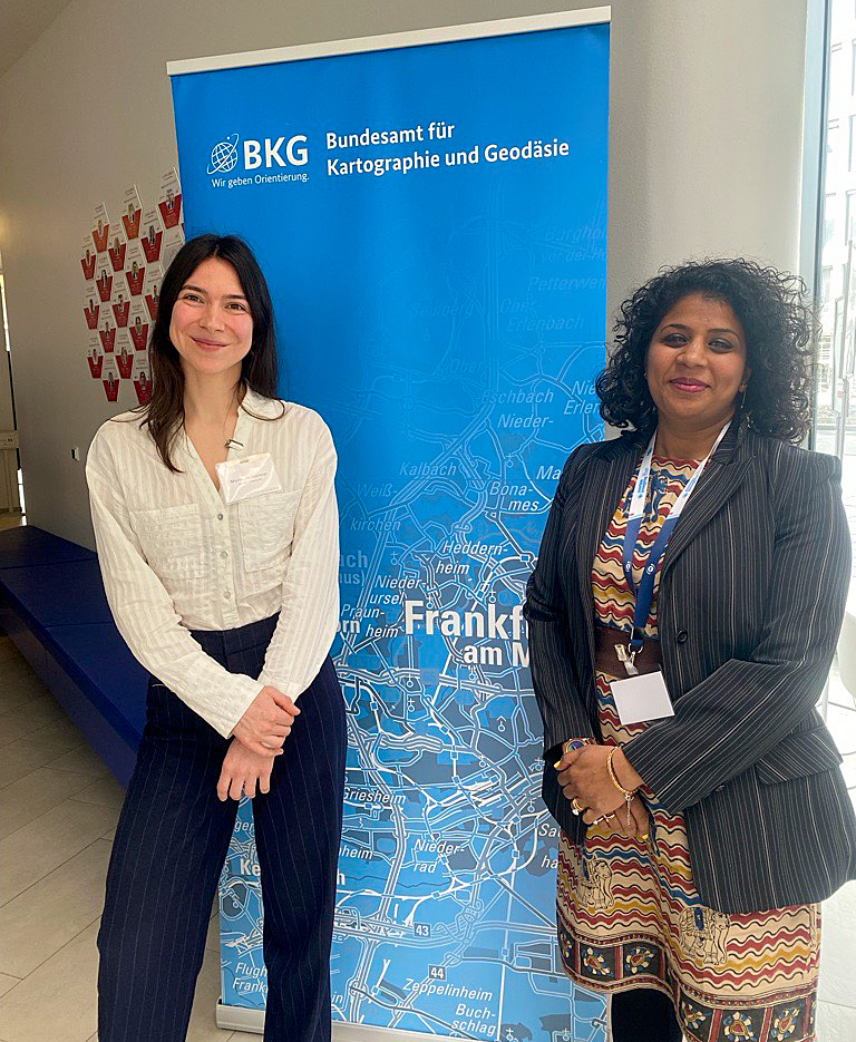 We had two great days at the Forum GEO KI hosted by the Bundesamt für Kartographie und Geodäsie (BKG) in Frankfurt am Main! Plenty of networking opportunities and interesting discussions about our AI supported Earth Observation services that we presented!