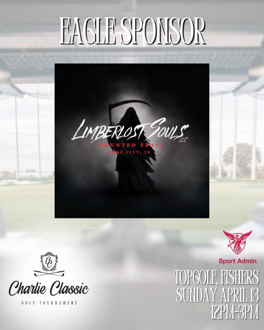 A huge thank you to Eagle sponsor Limberlost Souls LLC for supporting the 5th Annual Charlie Classic Golf Tournament! Your generosity helps make this event a success, and we couldn’t do it without you!