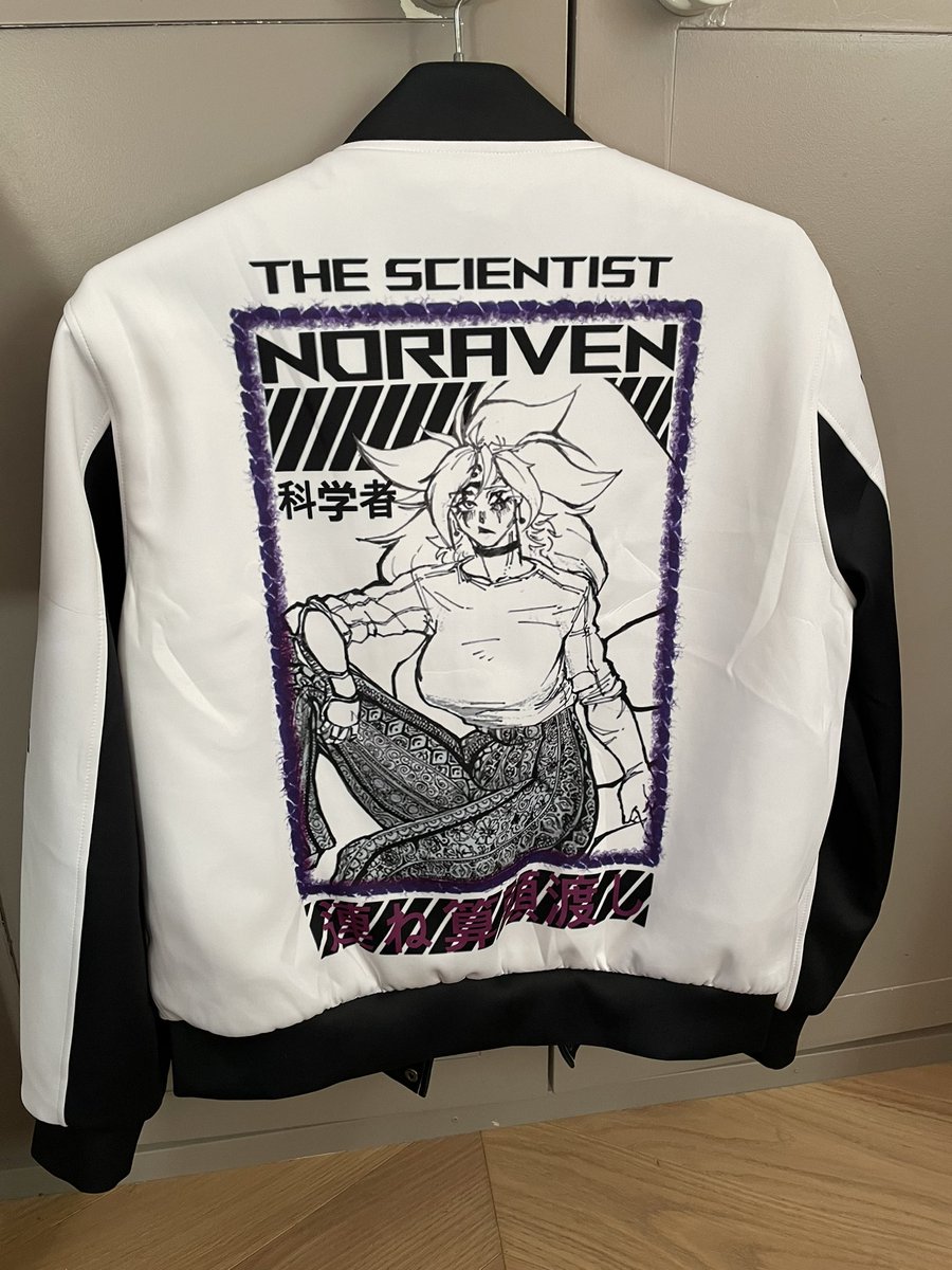 raven_No3's tweet image. Made myself a jacket!
Quality isn’t bad actually but the backpiece is a bit blurry…
Nonetheless I cooked!