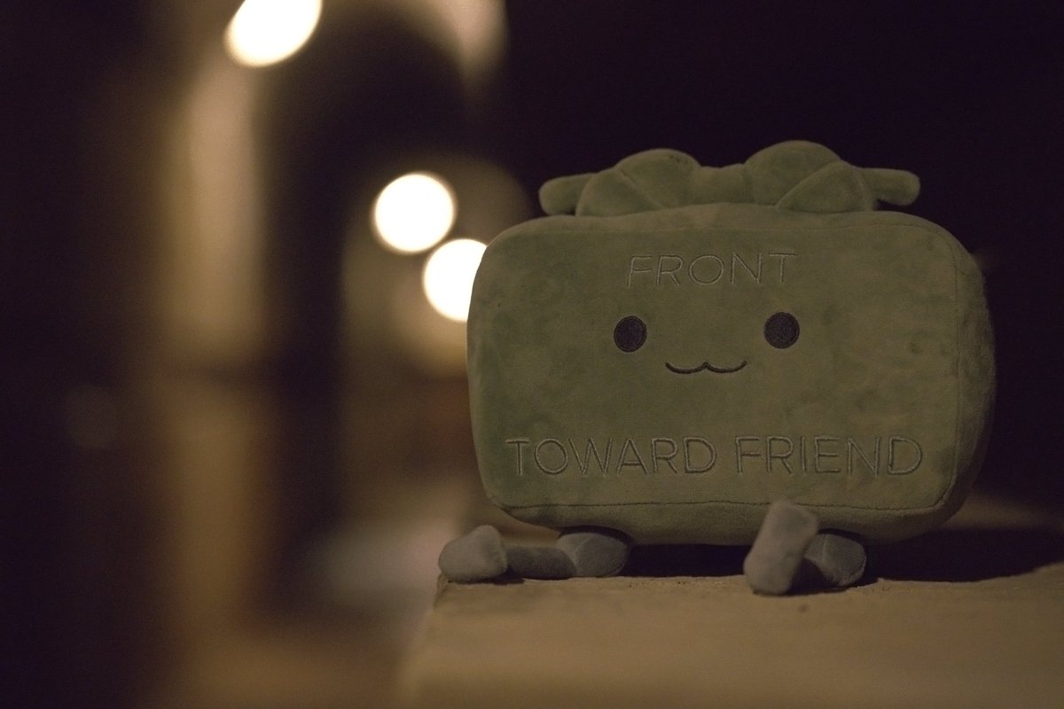 Ever wanted a plushie that's cute, soft, and mildly threatening