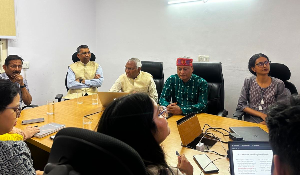 On 3 April, ICPS hosted Mr Upendra Baghel, former-IPS officer with 25 yrs' experience in UN, who delivered  a lecture on  "Triggering broader responses to terrorism and relevance of international criminal law: 9/11, 26/11 &amp; 7/10 (Israel)". ICPS scholars and invitees participated