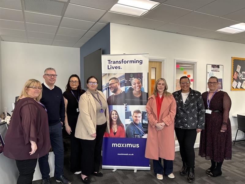 Maximus UK (@maxuknews) on Twitter photo Fantastic to welcome <a href="/sarah4bridgend/">Sarah Murphy MS</a> to our Bridgend office today to meet the team, discuss our work in her constituency and the impact of community-based employment support, particularly for people with health conditions. Thank you for taking the time to visit! Fantastic to welcome <a href="/sarah4bridgend/">Sarah Murphy MS</a> to our Bridgend office today to meet the team, discuss our work in her constituency and the impact of community-based employment support, particularly for people with health conditions. Thank you for taking the time to visit!