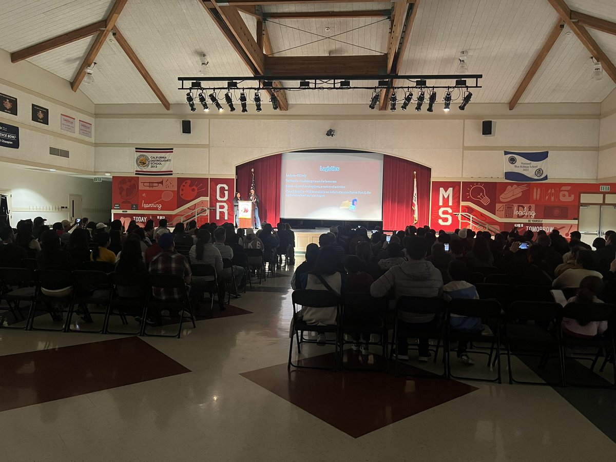 We had an amazing Incoming 6th Grade Family night last night. We are so excited to meet our new students and their families!