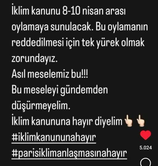 argorkey's tweet photo. #iklimkanununahayır 
#parisiklimanlaşmasınahayır https://t.co/uJIdk5KCQY