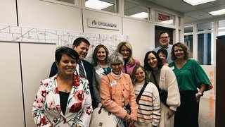 MidAmericaTech's tweet photo. Over Spring Break, MATC Superintendent Mr. Eubank, Mrs. Eubank, and Dr. Cummings attended the ACTE National Policy Seminar in Washington, D.C.! They advocated for Oklahoma CareerTech, ensuring our students and programs remain a priority for federal legislators. #okacte #MyMATC https://t.co/st1pdUaKfa