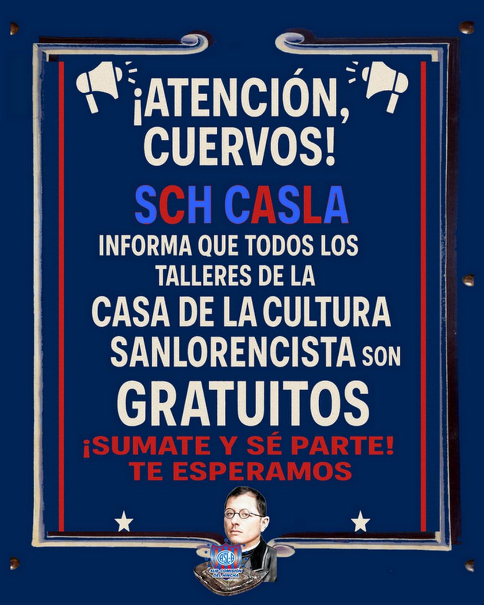 #CasaDeLaCulturaSanLorencista #SanLorenzo #Boedo #SchCasla