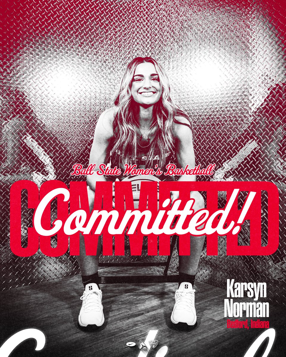 BallStateWBB's tweet photo. Where winners stay home to win 🏆 

Name: Karsyn 
📍Bedford, Indiana  

Welcome to the top of the ladder.
#ChirpChirp https://t.co/6fx6NmAIcA