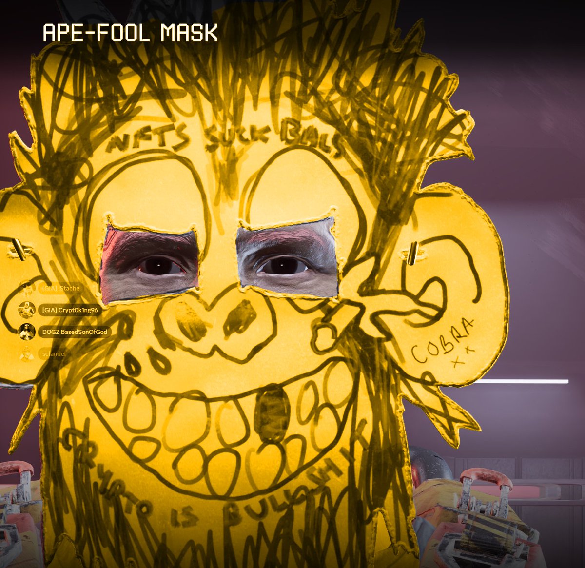 Want to earn a GOLDEN MONKEY MASK in Off The Grid? 

(rarest item ever!)

We are holding a GAME NITE tonight to work together for the contest. 

Join the [GIA] discord to participate: discord.gg/XAzxdddwvP