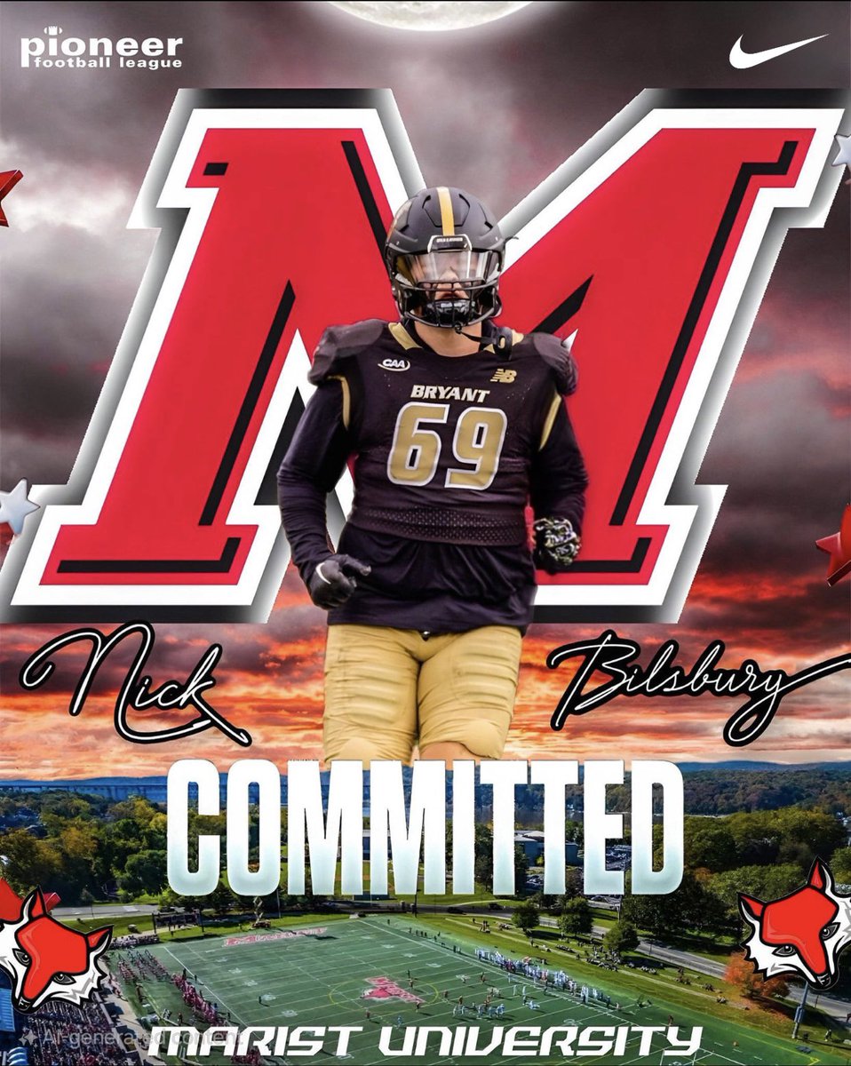 Committed! Can’t wait to get to work! <a href="/CoachMWillis/">Mike Willis</a> <a href="/TheCoachHo/">Michael HORAN</a> <a href="/Coach_Mill_/">Kevin Mill</a> <a href="/CoachDiMonte/">Vince DiMonte</a> <a href="/CoachMcGuire_/">Adam McGuire</a> <a href="/Marist_Fball/">Marist Football</a>
