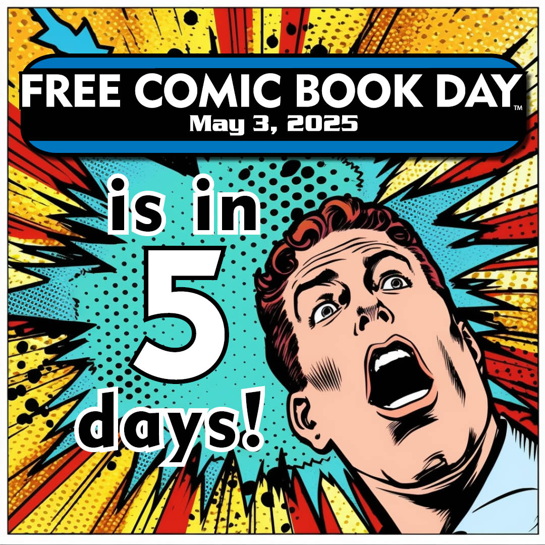 🚨THIS IS NOT A DRILL! 🚨

#FCBD2025 is this weekend! Have you found a shop to celebrate at yet?