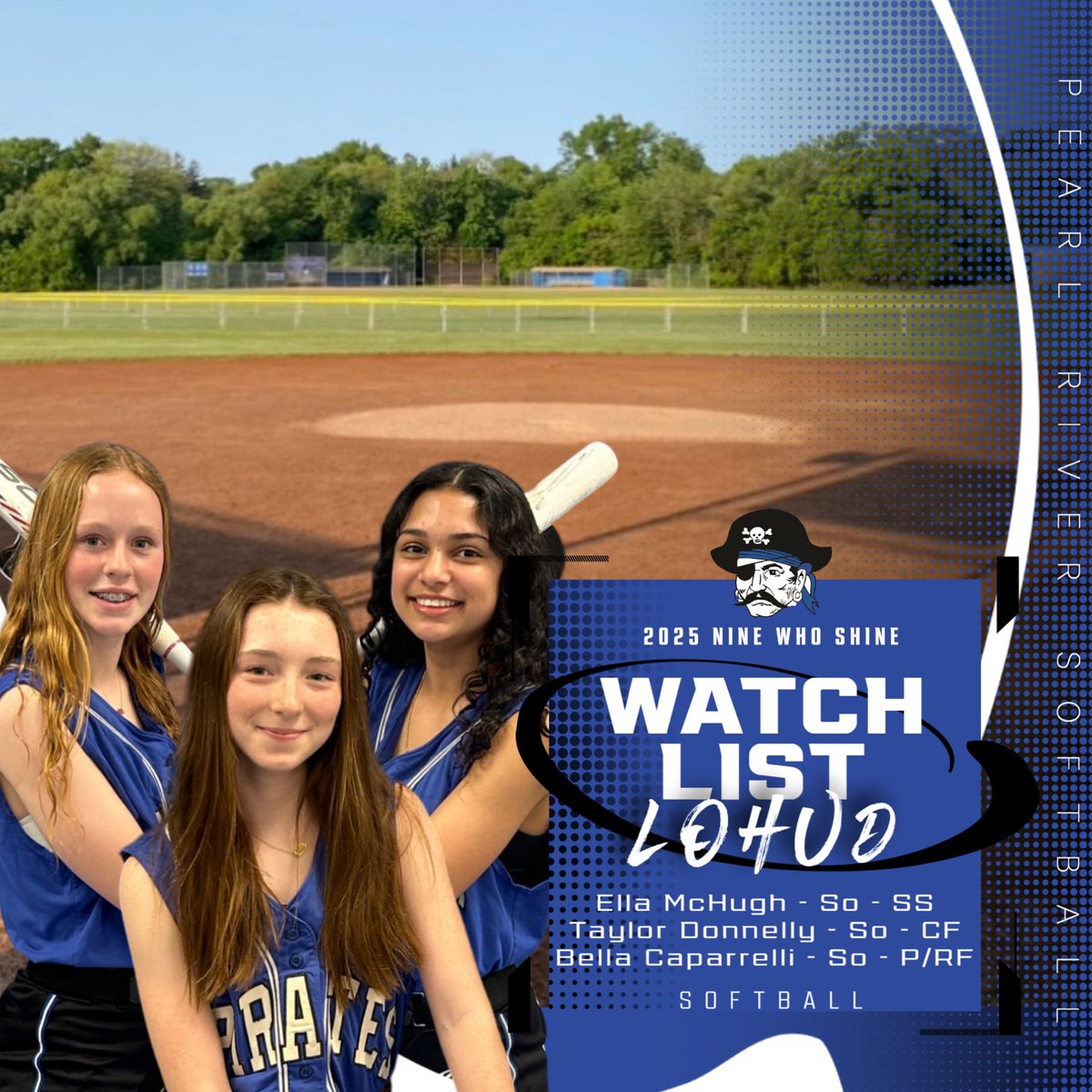 Pearl River HS Softball (@prhssb) on Twitter photo Congratulations to Bella Caparrelli, Taylor Donnelly and Ella McHugh for being named to the 2025 LoHud Softball Pre-season Watch List! 🏴☠️ 🥎 <a href="/PRAthletic/">PearlRiverAthletics</a> <a href="/LoHud_Debbie/">✵ Debbie Schechter ︽✵︽⭐️ 💙💙💙💙💙</a> <a href="/KDJmedia1/">Kevin Devaney Jr.</a> <a href="/erapay5/">Eugene Rapay</a> Congratulations to Bella Caparrelli, Taylor Donnelly and Ella McHugh for being named to the 2025 LoHud Softball Pre-season Watch List! 🏴☠️ 🥎 <a href="/PRAthletic/">PearlRiverAthletics</a> <a href="/LoHud_Debbie/">✵ Debbie Schechter ︽✵︽⭐️ 💙💙💙💙💙</a> <a href="/KDJmedia1/">Kevin Devaney Jr.</a> <a href="/erapay5/">Eugene Rapay</a>