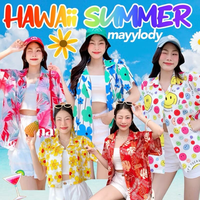 VarinyazLz's tweet photo. ลองดู 🏖mayylody🏖 #จัดส่งเร็ว (มากกว่า50ลาย)  เส���้อฮาวาย ลายสุดฮิต ✅ อก -42นิ้ว ✅ S - XL ใส่ได้ เชิ้ตฮาวาย เสื้อสงกรานต์ ในราคา ฿49 - ฿169 ที่ Shopee https://t.co/oMMgzToHmz https://t.co/g2swnvwqRb