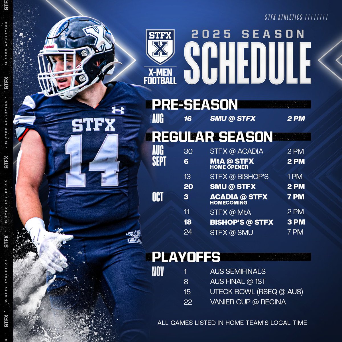 Locked in for 2025! 🏈

X-Men Football is ready to get back on the gridiron 🤝 #goxgo