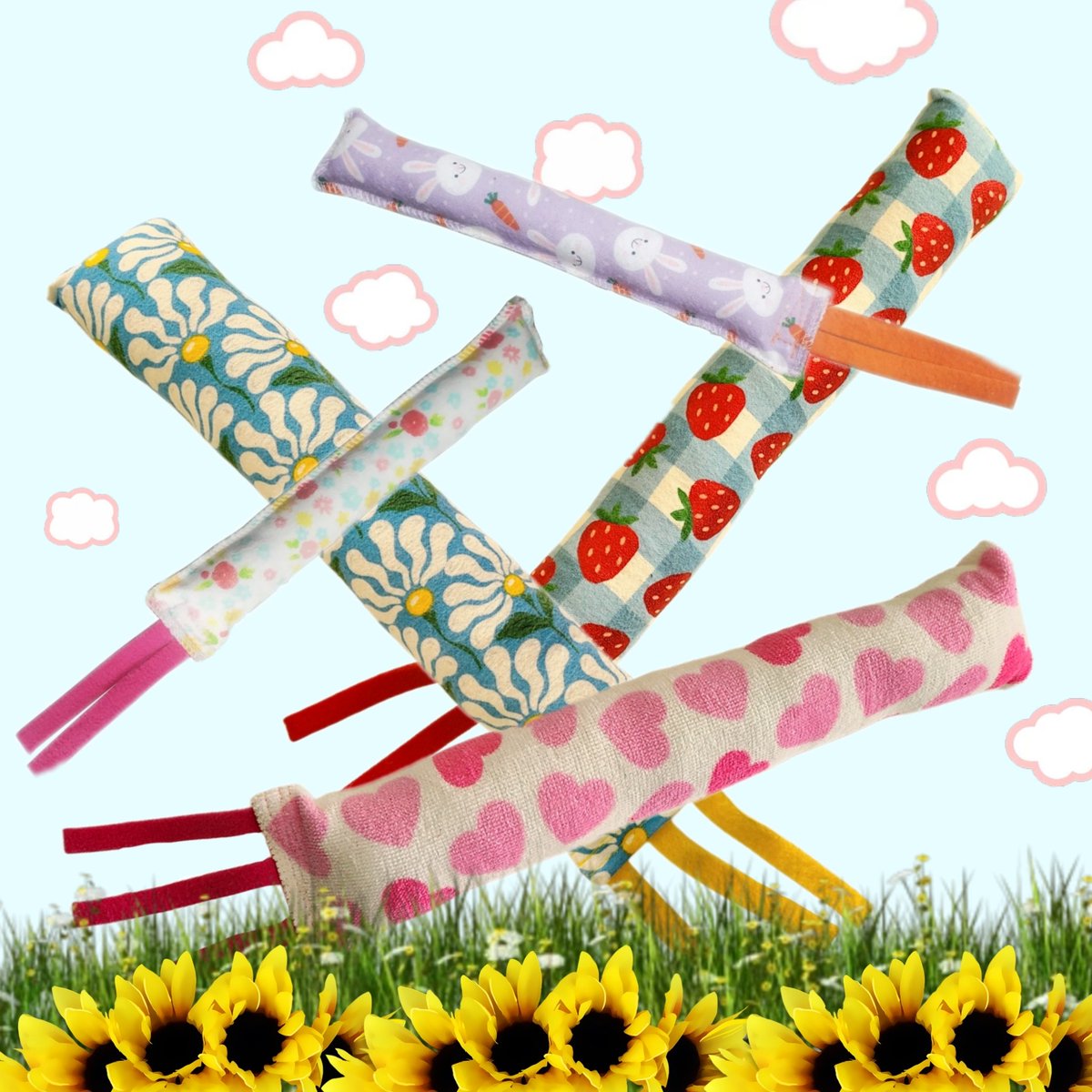 Our Spring and Summer kicker patterns are now posted! Go check them out at spacekittyexpress.com! (Link in my Bio). Purrfect gifts for your cuties! 🌸🌻🌸🌻🌸 

Thank you as always for your support! I hope that you and your fabulous felines are all doing well! 😸🩷 - Vanessa