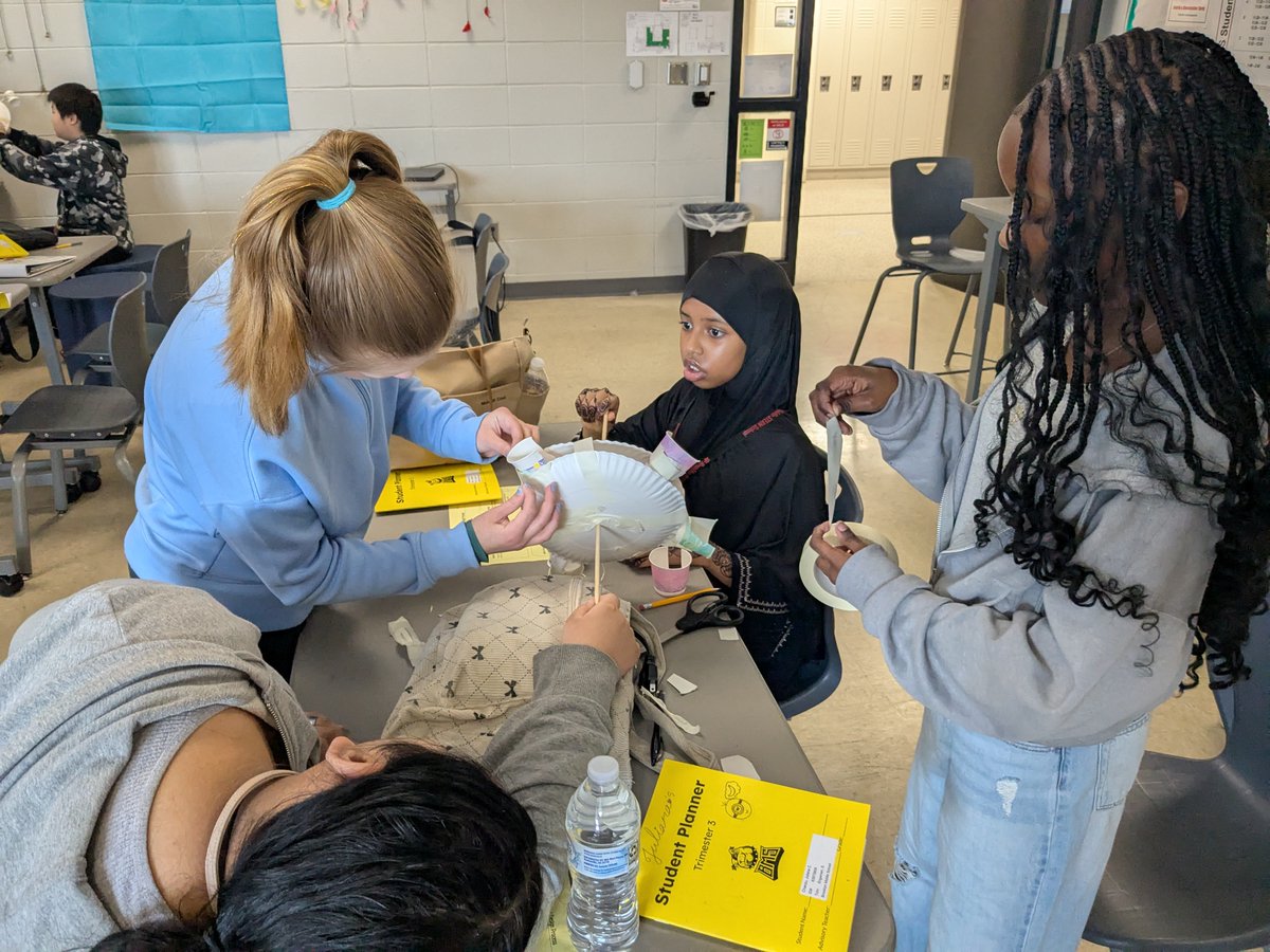 bmssteam's tweet image. 6th grade students used the engineering design process in MN Studies to create their own water wheels. Students are learning how in the late 1800s, important industries developed in our state like milling. #bmssteambulldogs #steamexperiences #engineeringdesignprocess #mnstudies