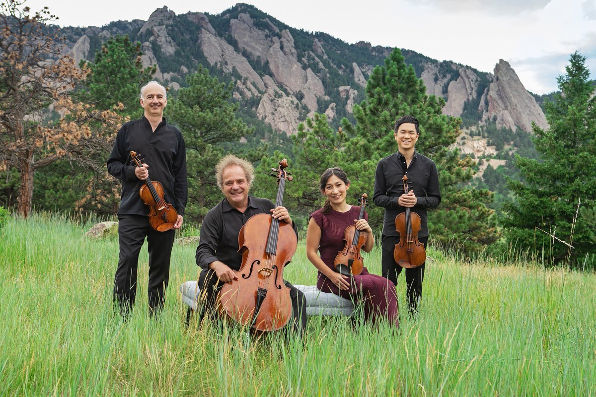 CU Boulder College of Music (@cubouldermusic) on Twitter photo “What Grammy-winning musical group, residing at the University of Colorado Boulder, is celebrating its 50th anniversary?” The College of Music's Takács Quartet-in-residence, of course!
thebouldermag.com/four-of-a-kind
<a href="/cupresents/">CU Presents</a> <a href="/CUBoulder/">CU Boulder 🦬</a> “What Grammy-winning musical group, residing at the University of Colorado Boulder, is celebrating its 50th anniversary?” The College of Music's Takács Quartet-in-residence, of course!
thebouldermag.com/four-of-a-kind
<a href="/cupresents/">CU Presents</a> <a href="/CUBoulder/">CU Boulder 🦬</a>