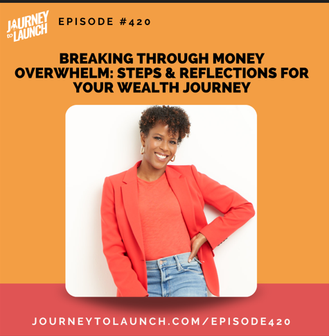 🎙️ New Episode on the Journey to Launch Podcast🎙️

Celebrate #FinancialLiteracyMonth with tools &amp; mindset shifts to build wealth! 
✅ Overcome limiting beliefs
✅ Use the FIRE CALC tool
✅ Use guided reflections from "Your Journey to Financial Freedom"
journeytolaunch.com/episode420