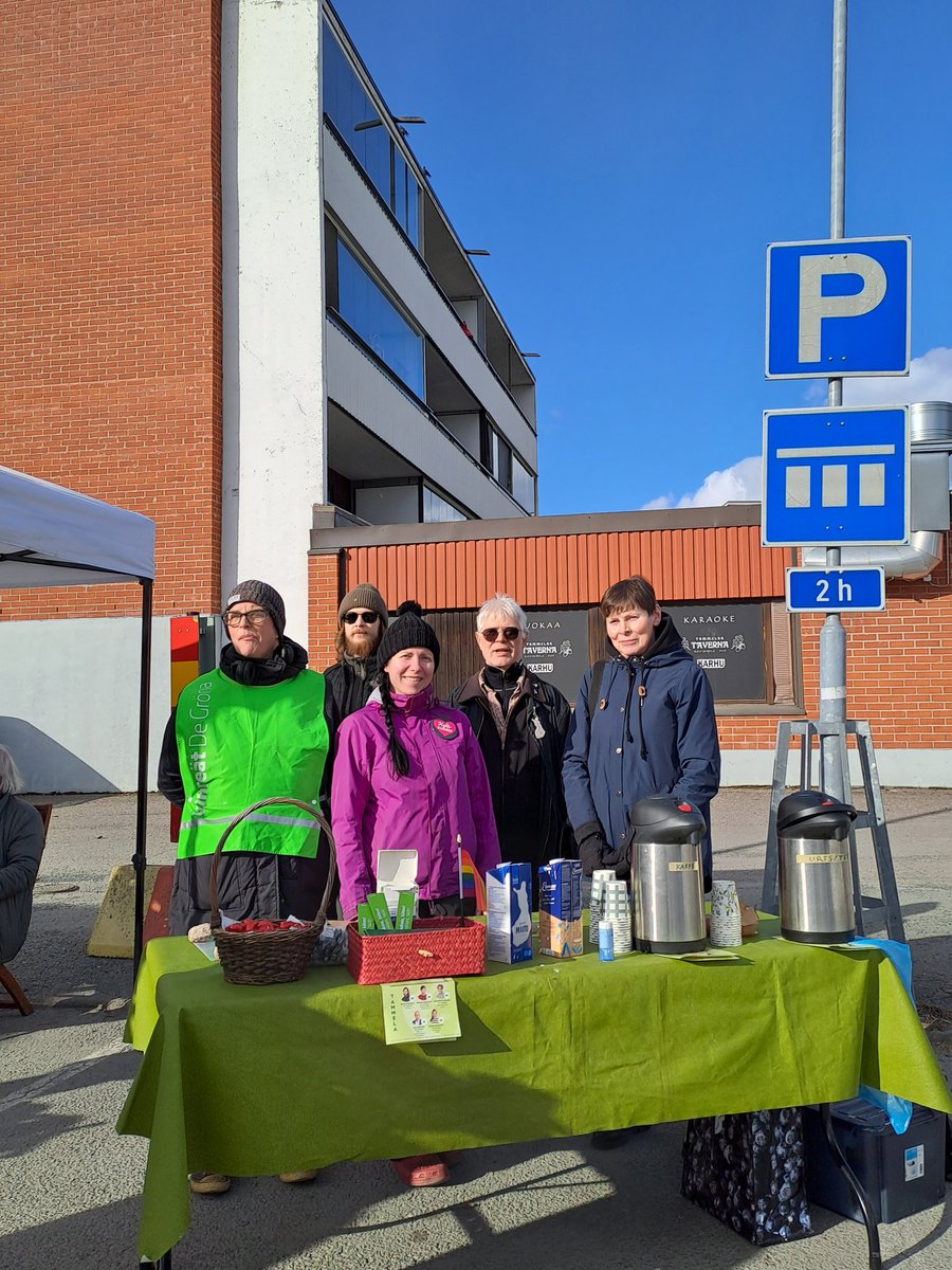 Vaalityössä! #Tammela'n <a href="/vihreat/">Vihreät - De Gröna</a> .