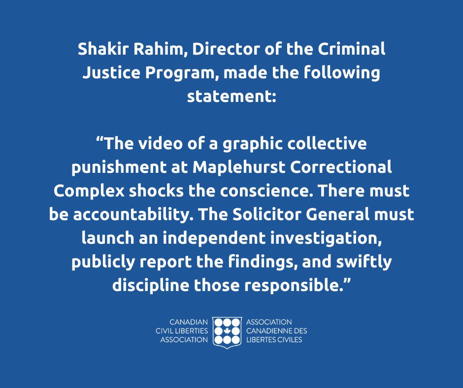 Canadian Civil Liberties Association tweet media
