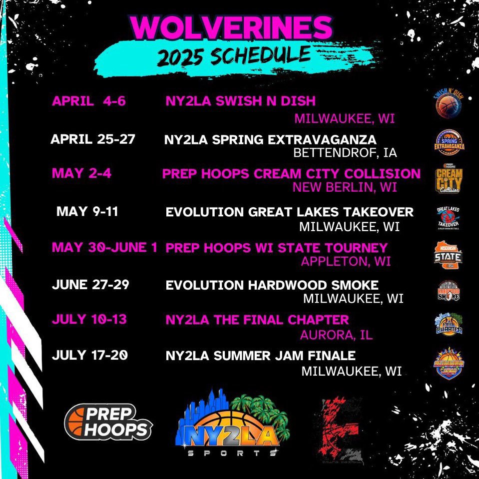 Looking forward to get back on the floor with my guys!

Schedule for the spring-summer season ⬇️ ⬇️