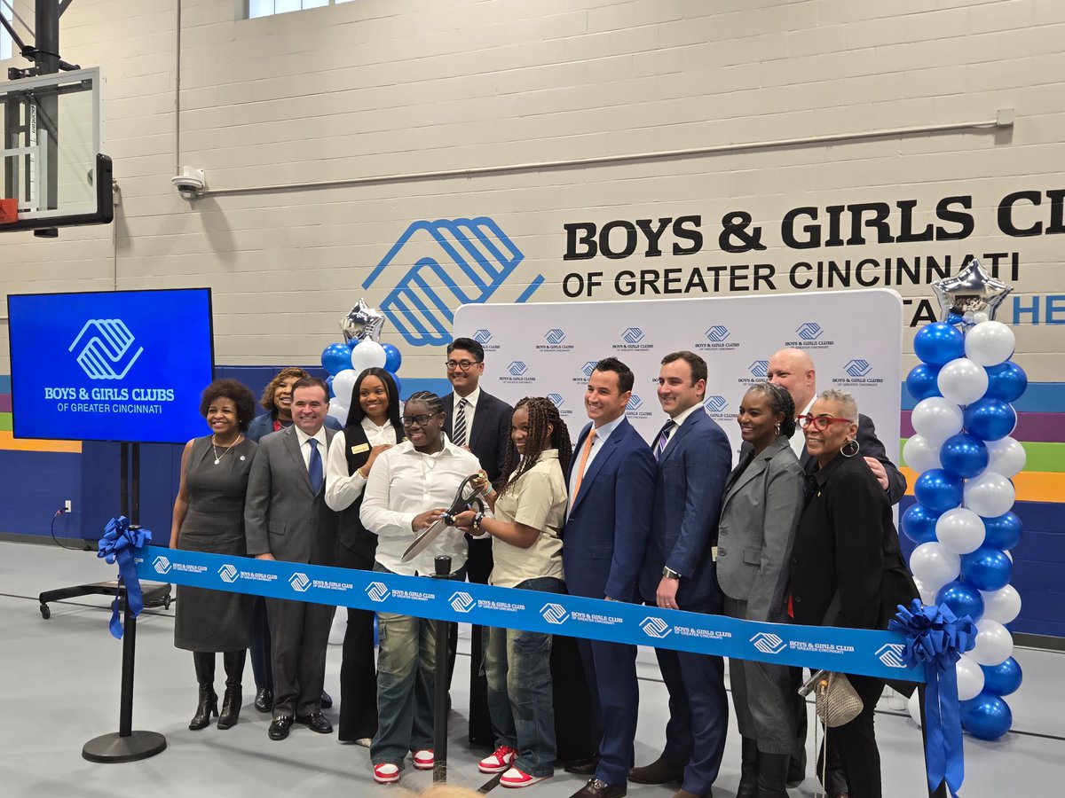 A special day at the Grand Opening of the Richard T. Farmer <a href="/BGCGC/">Boys & Girls Clubs of Greater Cincinnati</a> Club in Roll Hill. Thanks to the support and vision of so many partners, kids will have amazing new opportunities to learn, grow, and build a sense of community. 

Thank you all, and congratulations!