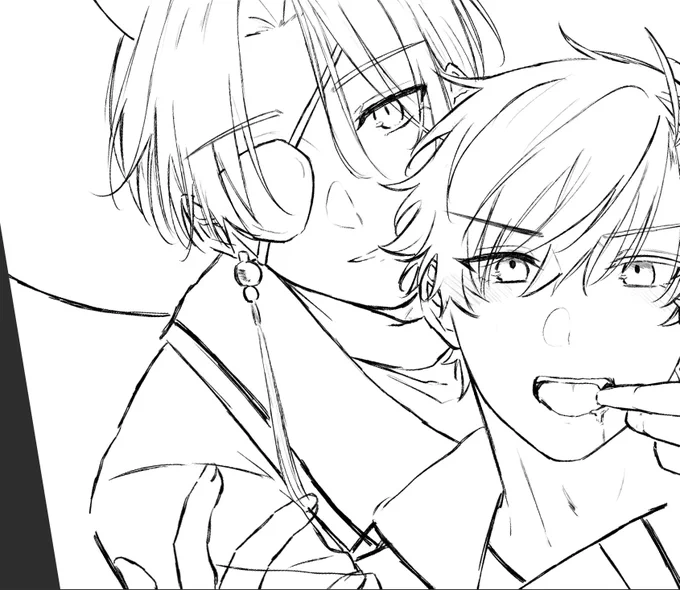 深夜テンションで勢いで描いてるけど次の日の私恥ずかしくなって発狂しそう
あまり描かない雰囲気すぎてだな 