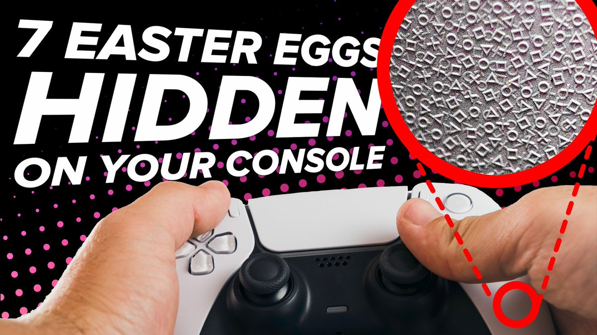 new video! from teeny textures to secret sounds, contemplate the sneaky Easter eggs hidden on your console itself: youtu.be/Nd9pskZFnPY