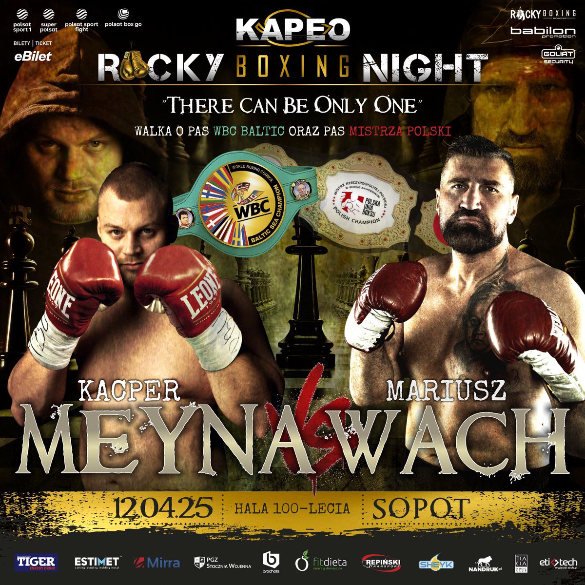 Rocky Boxing Night (@rockyboxingprom) on Twitter photo “THERE CAN BE ONLY ONE”
Meyna vs Wach
12.04.25 | Sopot | Hala 100-lecia
Walka o pas WBC Baltic i tytuł Mistrza Polski!
Młoda siła vs legenda
To nie walka
To wojna!
#RockyBoxingNight #MeynaWach
<a href="/WBCBoxing/">World Boxing Council</a> <a href="/polsatsport/">Polsat Sport</a>
<a href="/ringpolska/">ringpolska</a> <a href="/bokser_org/">BOKSER.ORG</a> <a href="/TojestBoks/">To jest boks</a> <a href="/akosekos/">Andrzej Kostyra</a> <a href="/Jurasmma/">Łukasz Jurkowski</a> “THERE CAN BE ONLY ONE”
Meyna vs Wach
12.04.25 | Sopot | Hala 100-lecia
Walka o pas WBC Baltic i tytuł Mistrza Polski!
Młoda siła vs legenda
To nie walka
To wojna!
#RockyBoxingNight #MeynaWach
<a href="/WBCBoxing/">World Boxing Council</a> <a href="/polsatsport/">Polsat Sport</a>
<a href="/ringpolska/">ringpolska</a> <a href="/bokser_org/">BOKSER.ORG</a> <a href="/TojestBoks/">To jest boks</a> <a href="/akosekos/">Andrzej Kostyra</a> <a href="/Jurasmma/">Łukasz Jurkowski</a>