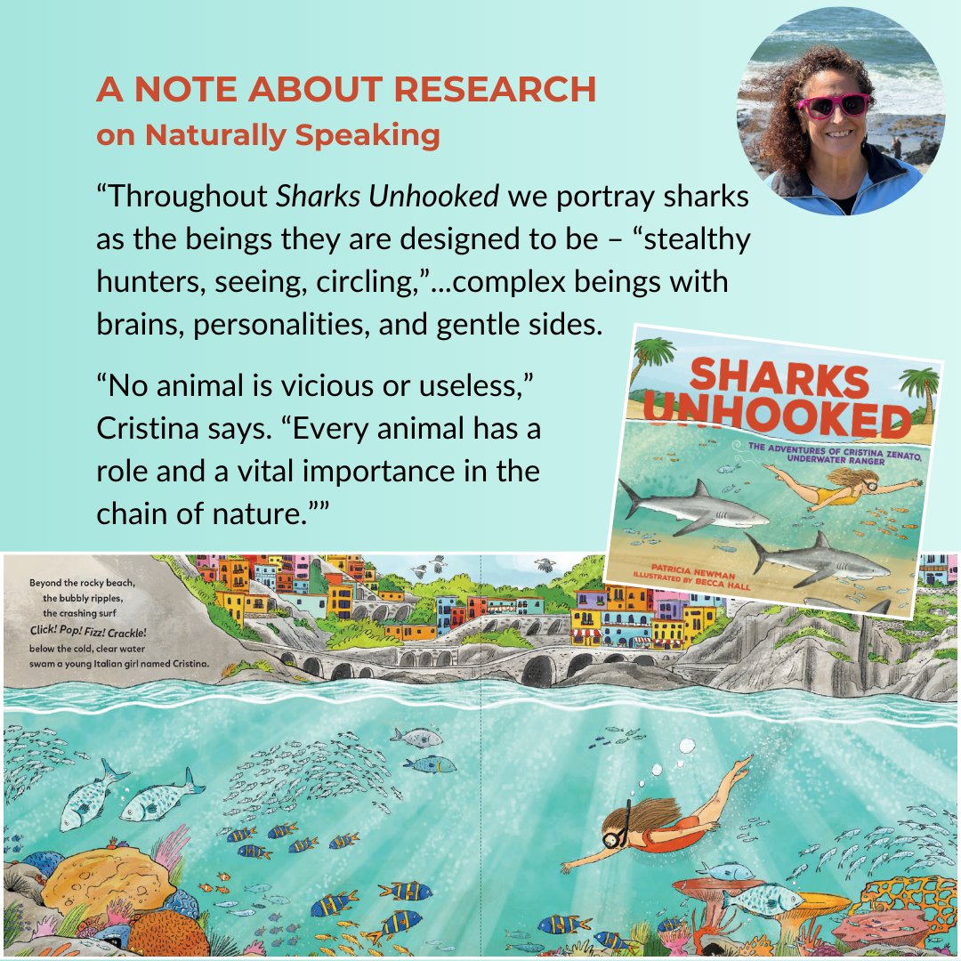 Patricia Newman 🌍 empowering children to act (@patricianewman) on Twitter photo 🦈 All kinds of fun chatting with <a href="/NCastaldoAuthor/">Nancy Castaldo</a> on Naturally Speaking about the research for SHARKS UNHOOKED!
Great for #kidlit writers + students!
👀 bit.ly/3EgITXN
<a href="/EastWestLit/">East West Literary</a> <a href="/CristinaZenato/">Cristina Zenato</a> #homeschool #teacher #sharks 🦈 All kinds of fun chatting with <a href="/NCastaldoAuthor/">Nancy Castaldo</a> on Naturally Speaking about the research for SHARKS UNHOOKED!
Great for #kidlit writers + students!
👀 bit.ly/3EgITXN
<a href="/EastWestLit/">East West Literary</a> <a href="/CristinaZenato/">Cristina Zenato</a> #homeschool #teacher #sharks