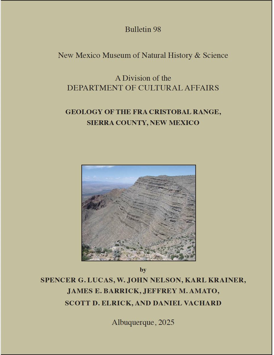 New monograph (170 pages!) published today by the <a href="/NMMNHS/">NM Natural History</a>.