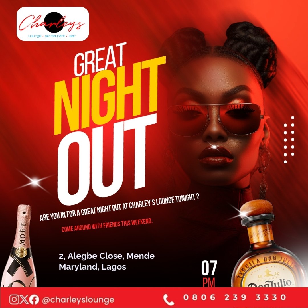 charleyslounge's tweet photo. Who’s Ready for an Epic Night Out? 🎉

Calling all fun-seekers and party lovers—Charley’s Lounge is the place to be tonight! Gather your squad and get ready for an electrifying night filled with great vibes, music, and unforgettable memories.
#stockmarketcrash https://t.co/ZtX8lzWZNW