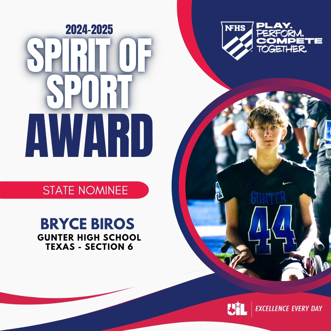Bryce Biros has been the heart of Gunter football since 8th grade. Diagnosed with a rare disorder at age 8, Bryce has led the Tigers as team captain, coin toss caller, and inspiration behind their “TPW” mantra—Tough People Win. He even scored the final touchdown at Tiger Stadium