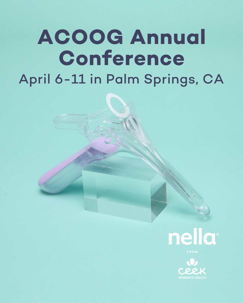 Next up we're headed to Palm Springs for the 92nd ACOOG Annual Conference April 6-11, 2025 in Palm Springs, CA 🌴 Connect with leading experts in osteopathic obstetrics and gynecology, gain cutting-edge insights -- We can't wait to meet you there at the Ceek Women's Health booth!