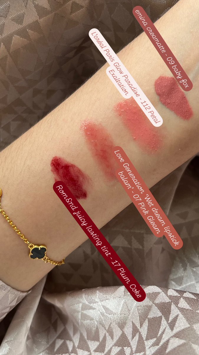 suchanella's tweet photo. gusy yg pada nanya disini yh ak spill, buat produk yg gaada di indo bisa kalian sesuain aja sama products yang emang warnanya mirip atau sama selain yang aku rekomendasiin ini, btw ada typo kesyil mksdnya balm yah bkn balam🥲(yg love generation) https://t.co/huiJQKKnLk