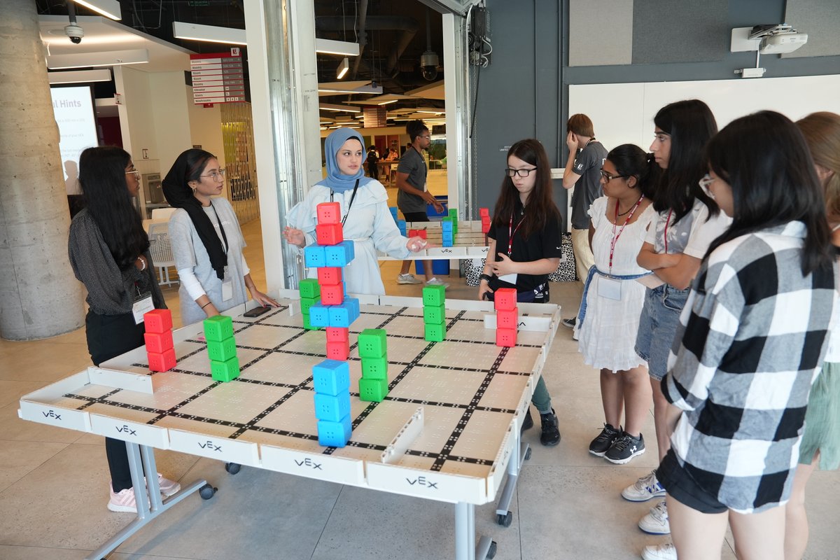 This #WomenInTech Day, we're celebrating the next generation of women in STEM.

Through Lassonde’s k2i academy, 18,000+ girls have explored coding, design &amp; real-world STEM experiences—because they belong here.

#k2iacademy #WomenInSTEM #YUPositiveChange #StudyatYorkU