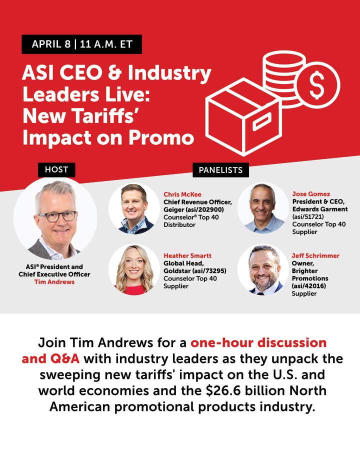Major Tariff Changes Are Here— What Now?  

🔗 Save your spot: register.gotowebinar.com/register/16632…