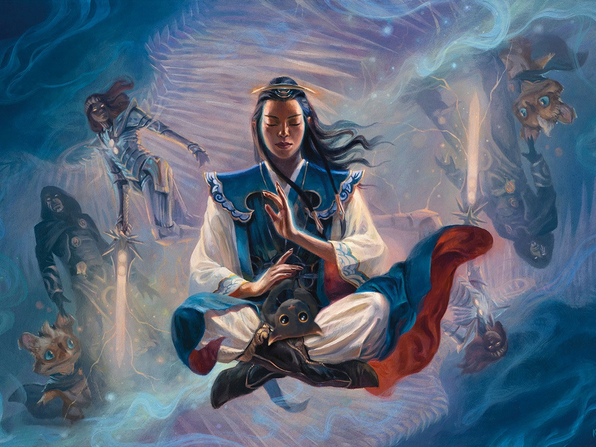 livingcardsmtg's tweet photo. I Photoshop the Cat from Flow into a Magic card until I don't: Day 19 https://t.co/17y7rSpqib