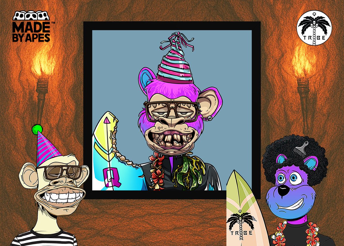 We have our first hybrid QuApe courtesy of the indubitable <a href="/Shiba_King1991/">Shiba King</a> 🔥

- Tribe Quokka #3950
- Bored Ape Yacht Club #3951