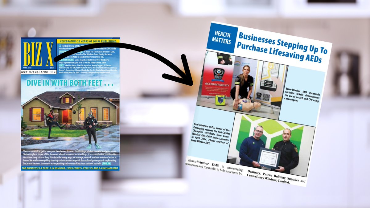 Biz X magazine’s April edition puts a great spotlight on our AED and CPR awareness program and the Cardiac Champion businesses that are jumping on board. Thank you, Biz X, for your support!

Read the Biz X article: bizxmagazinedigital.com/books/vgle/#p=…