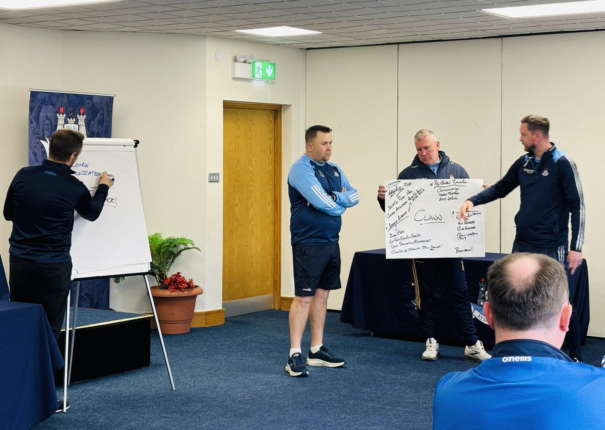 DublinGAACoach's tweet photo. 🌀STAFF COACH DEVELOPERS🌀

Today we had a “Reflection &amp; Next Steps” get together with our Staff Coach Developers after they completed the “Off Course Section”

🏐📝🧢📄🥎

Next steps are Support, Quality Assurance &amp; ICGG Collaboration over the next few months 

#DubGAACourses https://t.co/xJ6yElCfrb