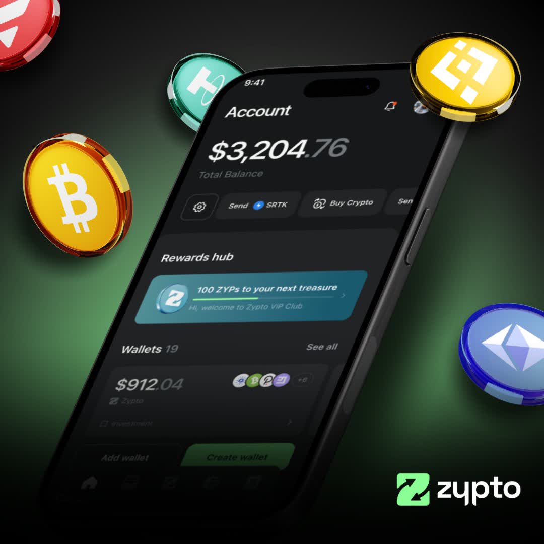 ⚡️ The DeFi wallet built for how you actually use crypto. 🔁 Swap tokens or  go cross-chain in seconds ❄️ Secure with our cold wallet Vault Key Card 💳  Spend your crypto