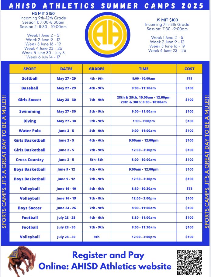 AHISD Athletics (@ahisdathletics) on Twitter photo 