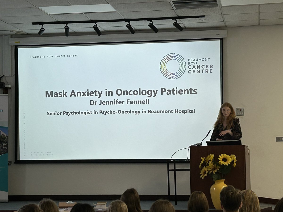 Dr Maria Leahy (@drmarialeahy) on Twitter photo A great display of psychological strategies to help oncology patients with mask anxiety <a href="/jenfenn7/">Jennifer Fennell</a> #IHPG2025 A great display of psychological strategies to help oncology patients with mask anxiety <a href="/jenfenn7/">Jennifer Fennell</a> #IHPG2025