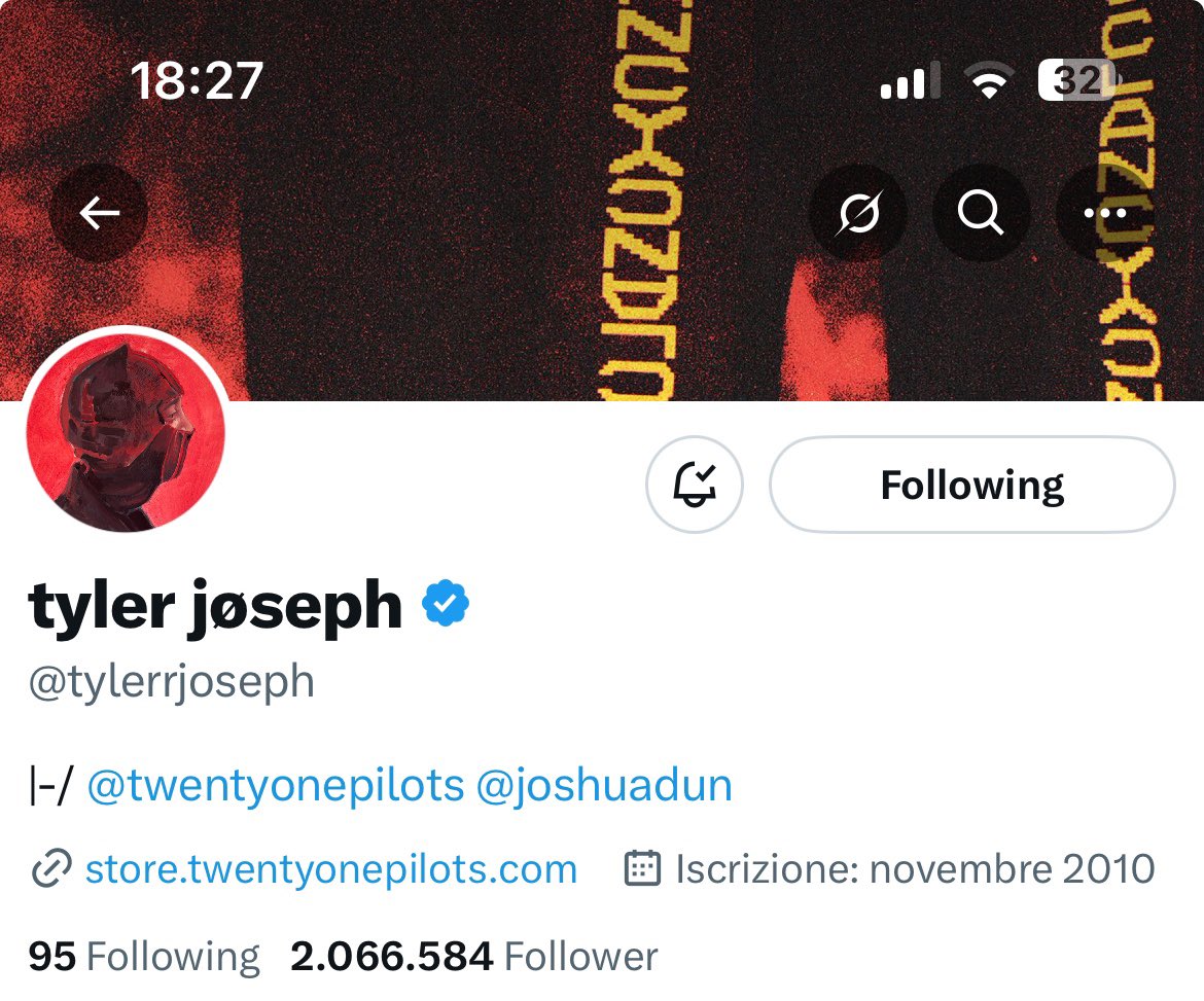 silviasarts's tweet photo. this is your new profile picture tyler 🙂‍↕️ @tylerrjoseph https://t.co/KD4K6IulGA