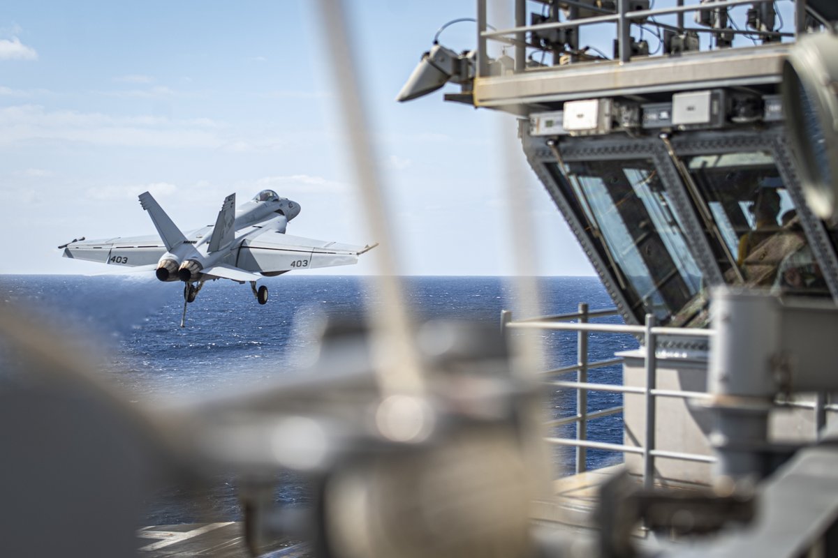 FORGED BY THE SEA! 🌊⚓️

Our <a href="/NimitzNews/">USS NIMITZ (CVN 68)</a> sailors are hard at work defending our seas in the <a href="/US3rdFleet/">U.S. 3rd Fleet</a> area of responsibility.