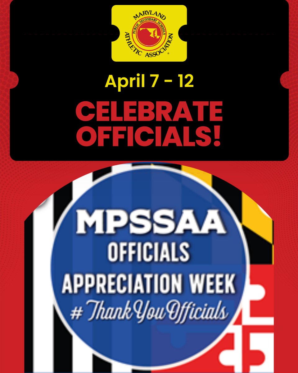 Please visit our scrolling story on MPSSAA.org for more information on how we can celebrate our officials!