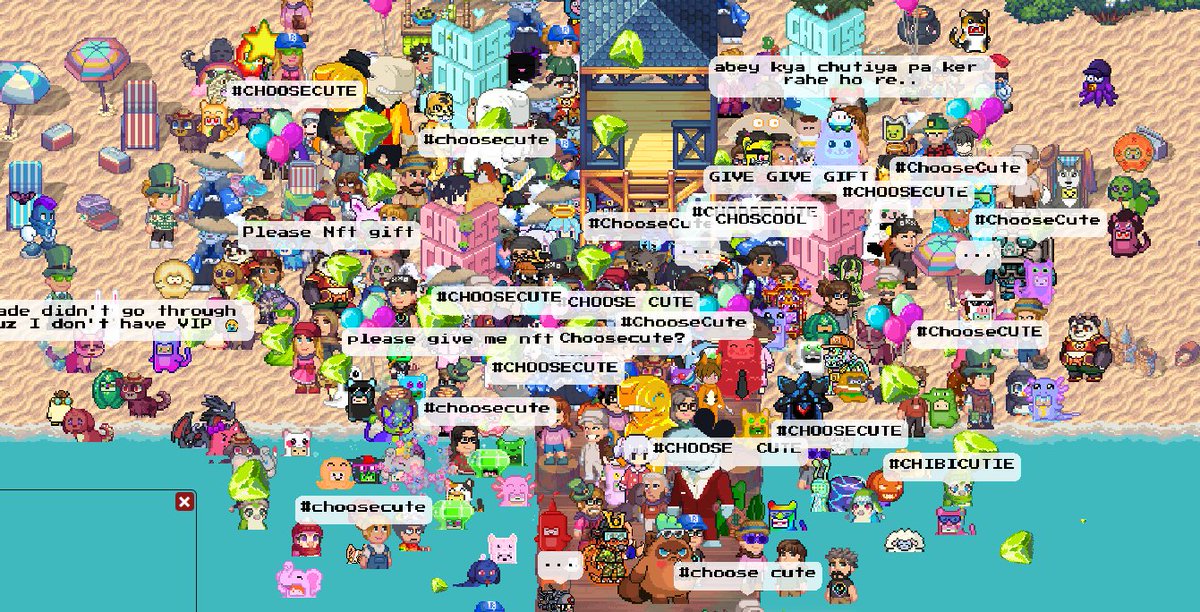 Luuu_pixels's tweet photo. PIXEL ENERGY PARTY ALWAYS A BLAST! #choosecute https://t.co/TG0eyF45v6