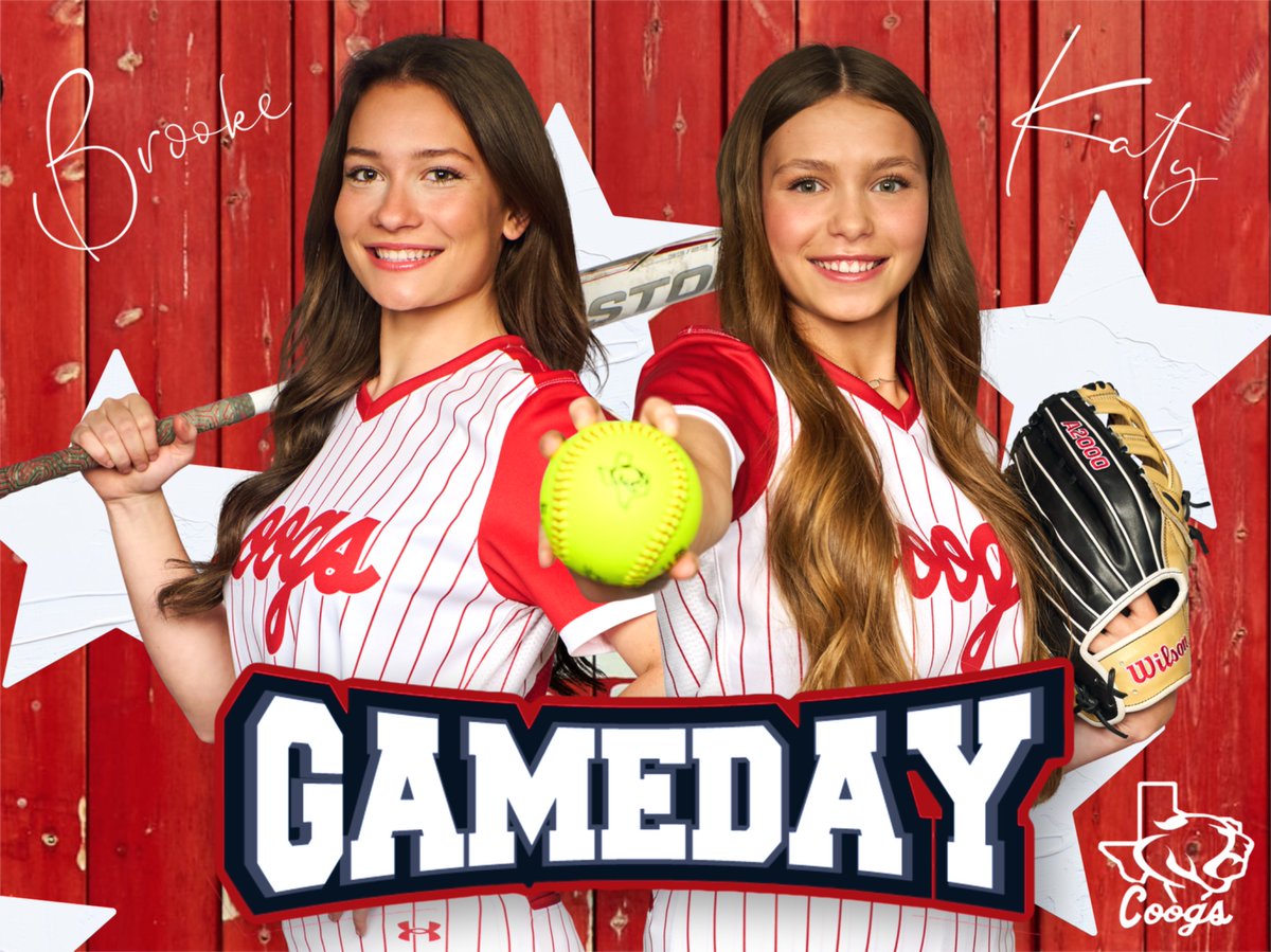 🥎District Game Day🥎
*This is a BIG ONE!*
🗓 Friday April 4,  2025
🏟 Kingwood Park HS
🆚 Kingwood Park HS
🕢 JV 5:00/Varsity 6:30
🚘 Come support your COOGS