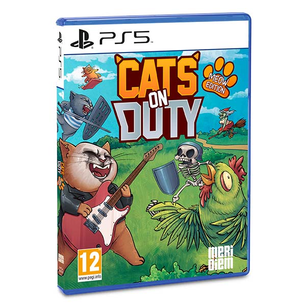 Pre-order Now!  £24.85 Cats on Duty: Meow Edition - PlayStation 5 #PS5 #FUNBOXMEDIA: Welcome to Cats on Duty, where battle-hardened and heavily armed cats, veterans of rodent skirmishes and yarn entanglements, must defend their homeland (and their litter… dlvr.it/TJyLyC