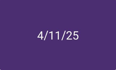 April 11 2025

Tell your friends…